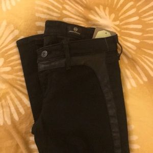 AG super skinny tuxedo jeans 25R